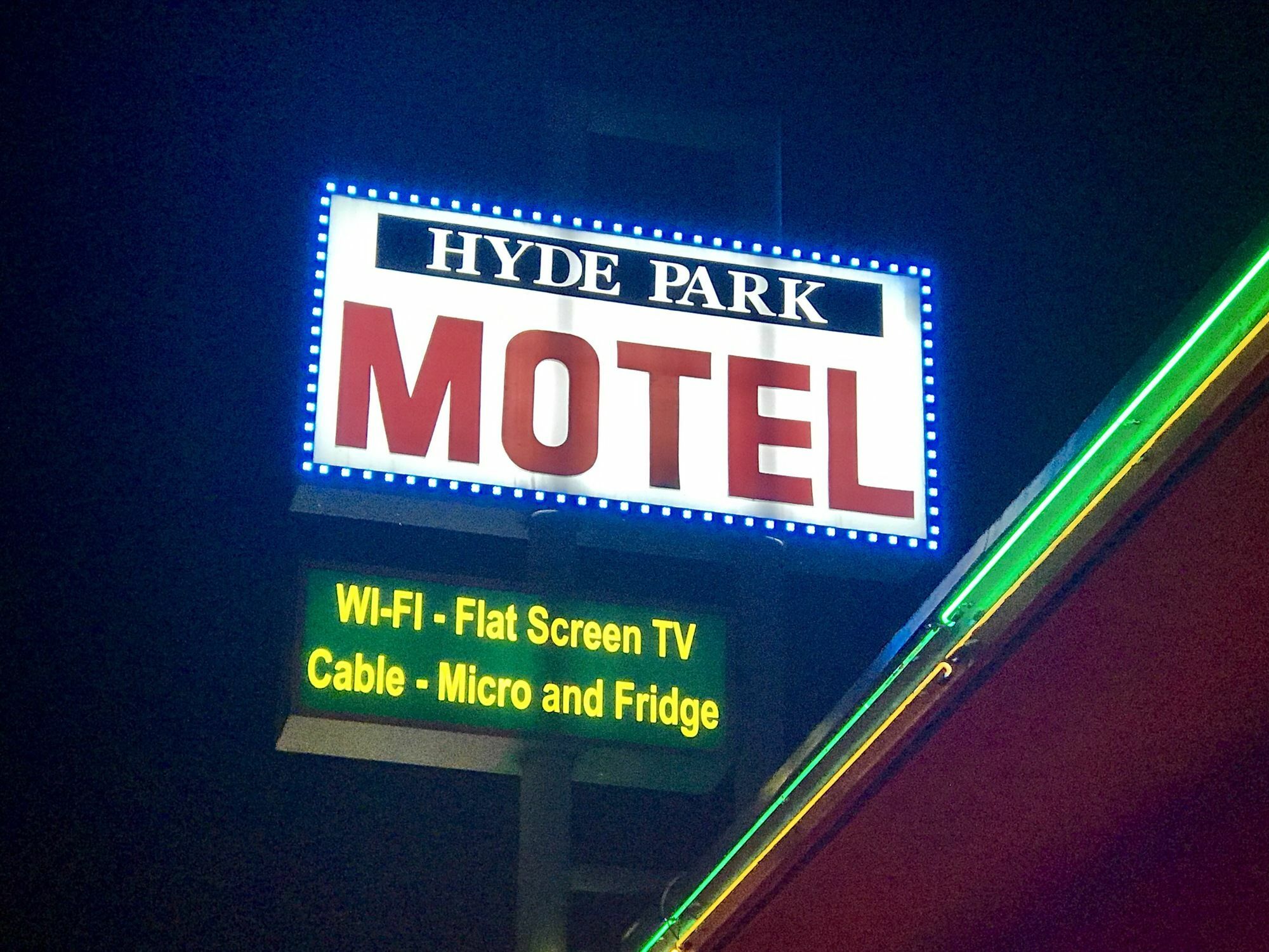 Hyde Park Motel Los Angeles Buitenkant foto